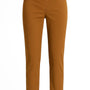 Pantalone pinocchietto con ricamo TABACCO DORABELLA