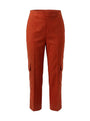 Pantalone pinocchietto con tasconi laterali in cotone DORABELLA
