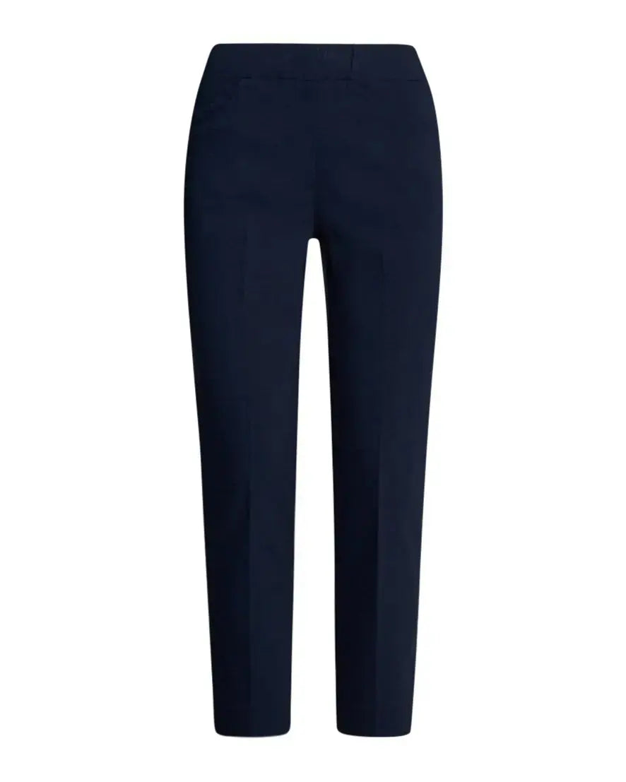 Pantalone pinochhietto con ricamo BLU DORABELLA