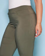 Pantalone pinochhietto con ricamo MILITARE DORABELLA