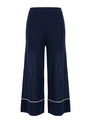 Pantalone profili a contrasto vaniglia DORABELLA