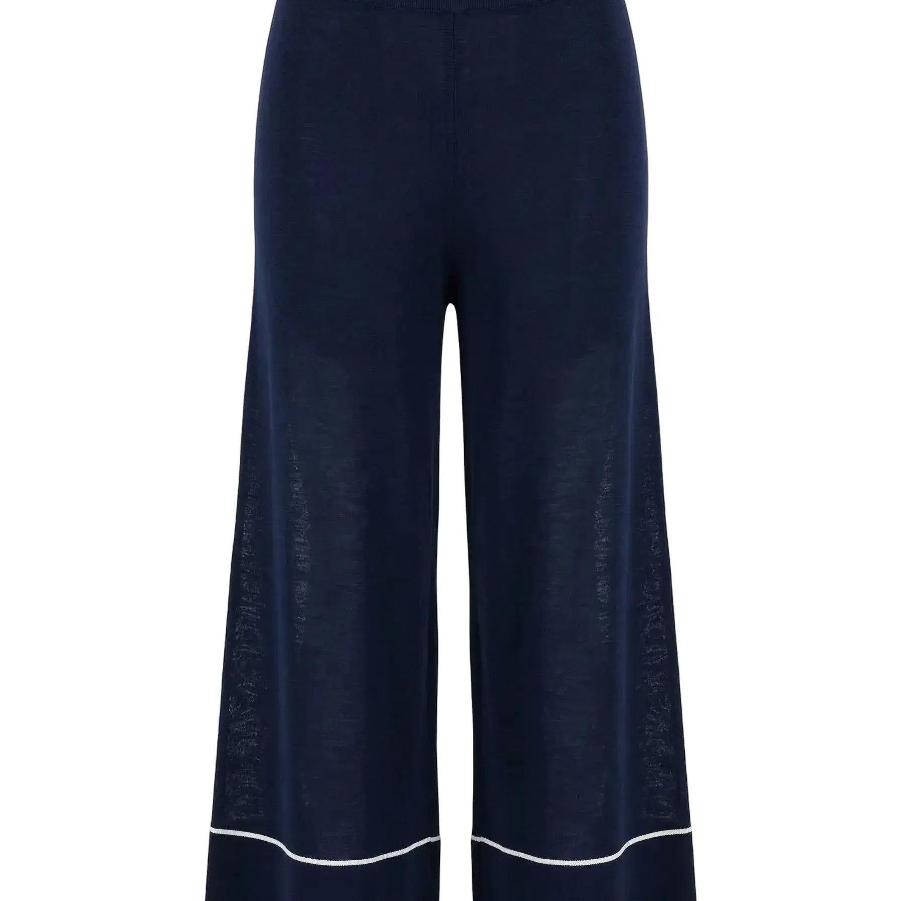 Pantalone profili a contrasto vaniglia DORABELLA