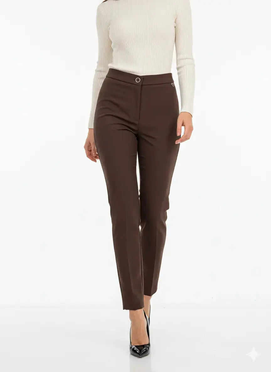Pantalone sigaretta con bustino DORABELLA
