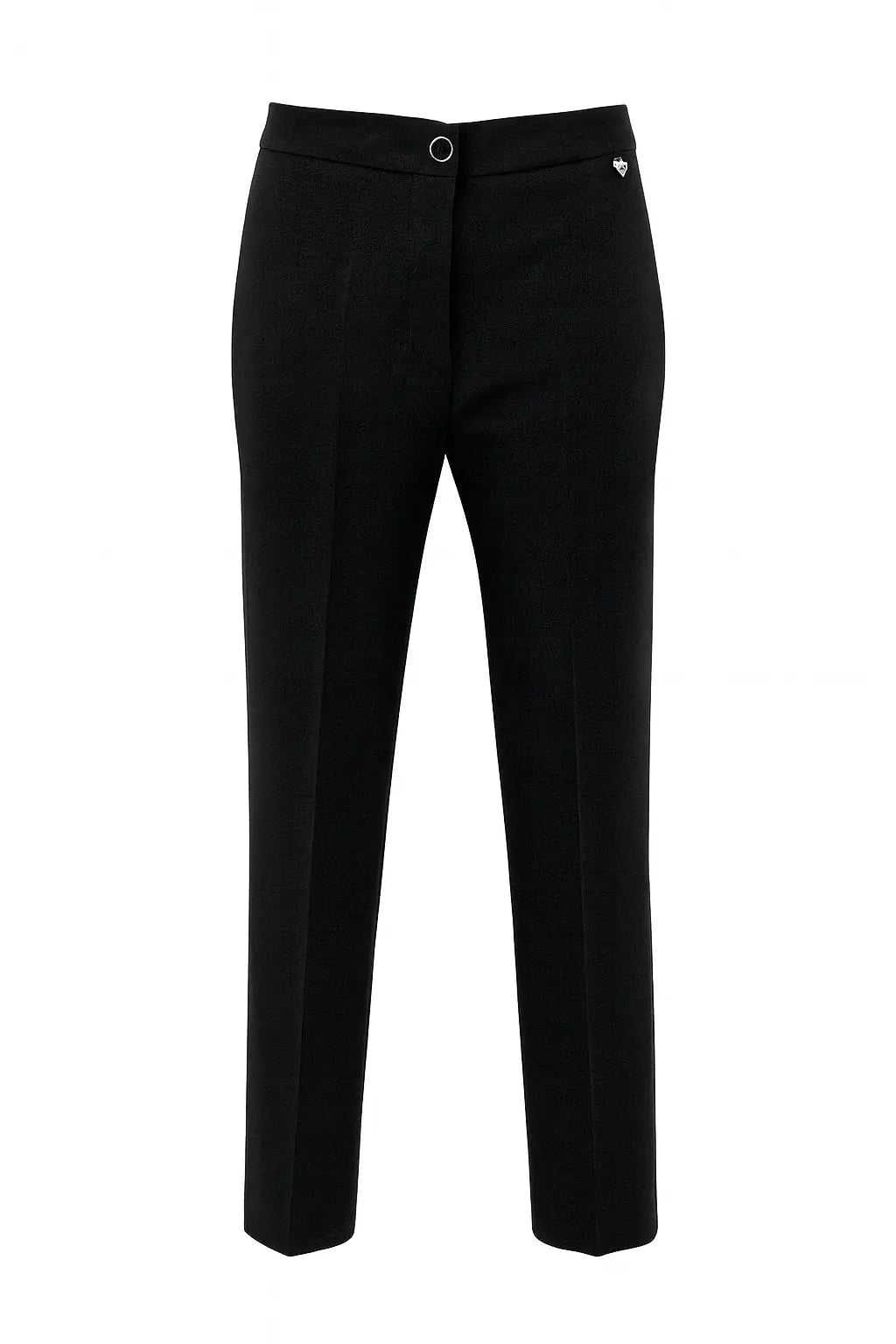 Pantalone sigaretta con bustino e bottone DORABELLA