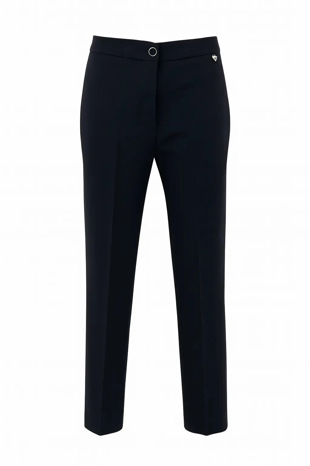 Pantalone sigaretta con bustino e bottone DORABELLA