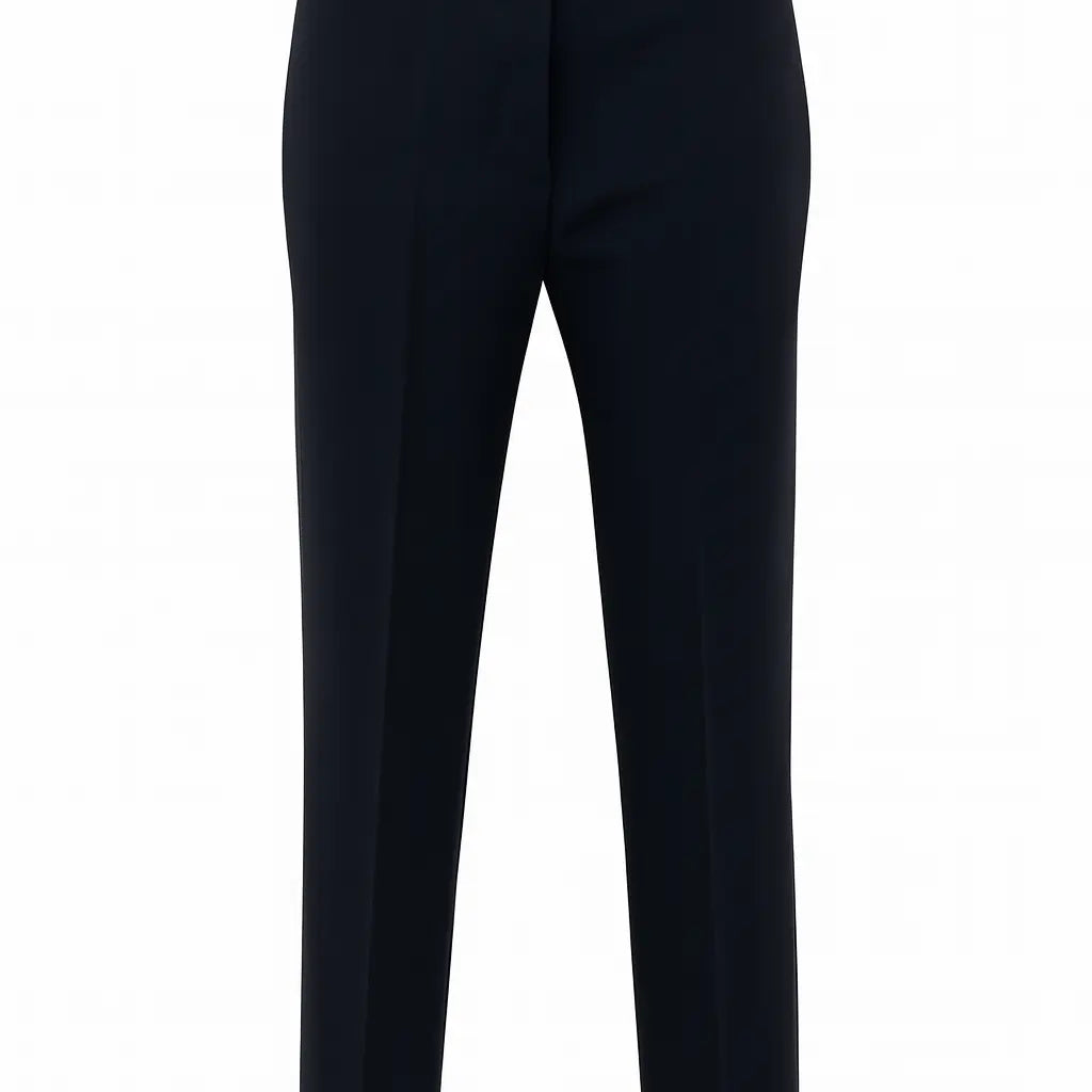 Pantalone sigaretta con bustino e bottone DORABELLA