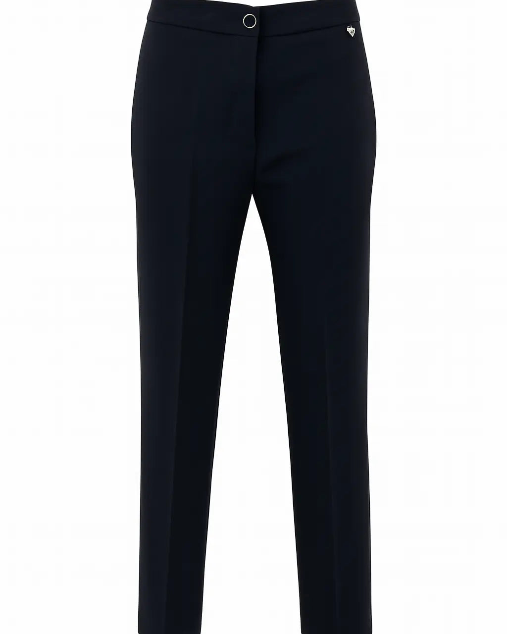 Pantalone sigaretta con bustino e bottone DORABELLA