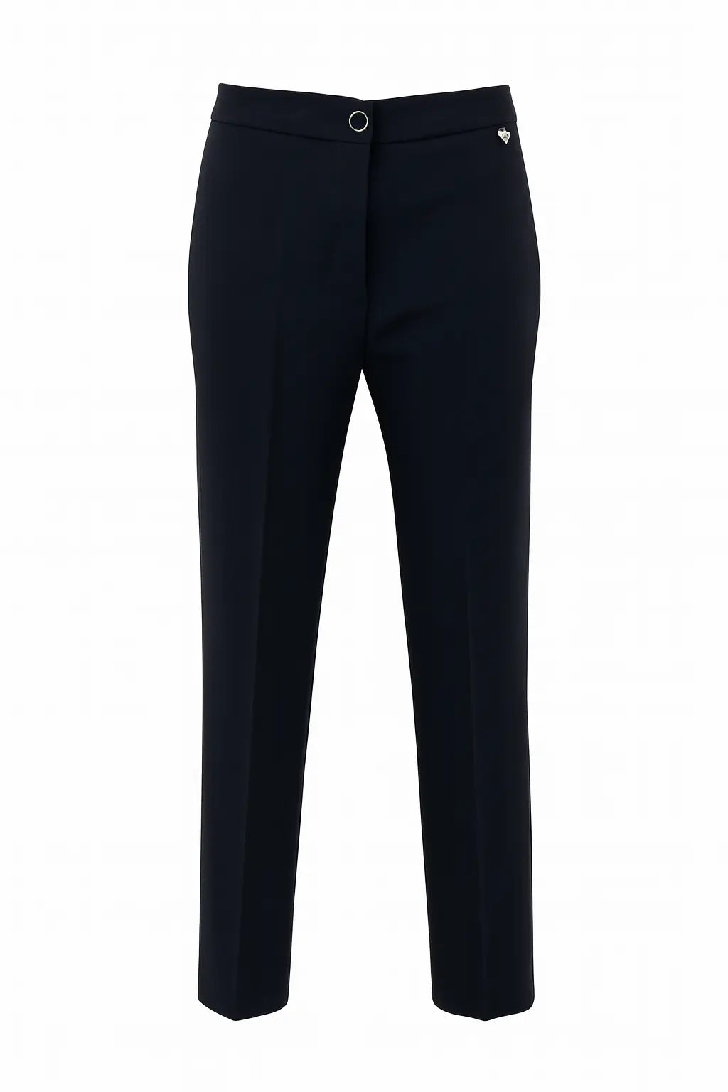 Pantalone sigaretta con bustino e bottone DORABELLA