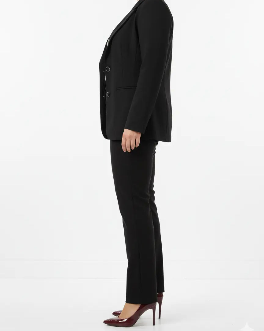 Pantalone sigaretta con bustino e bottone DORABELLA PIU'