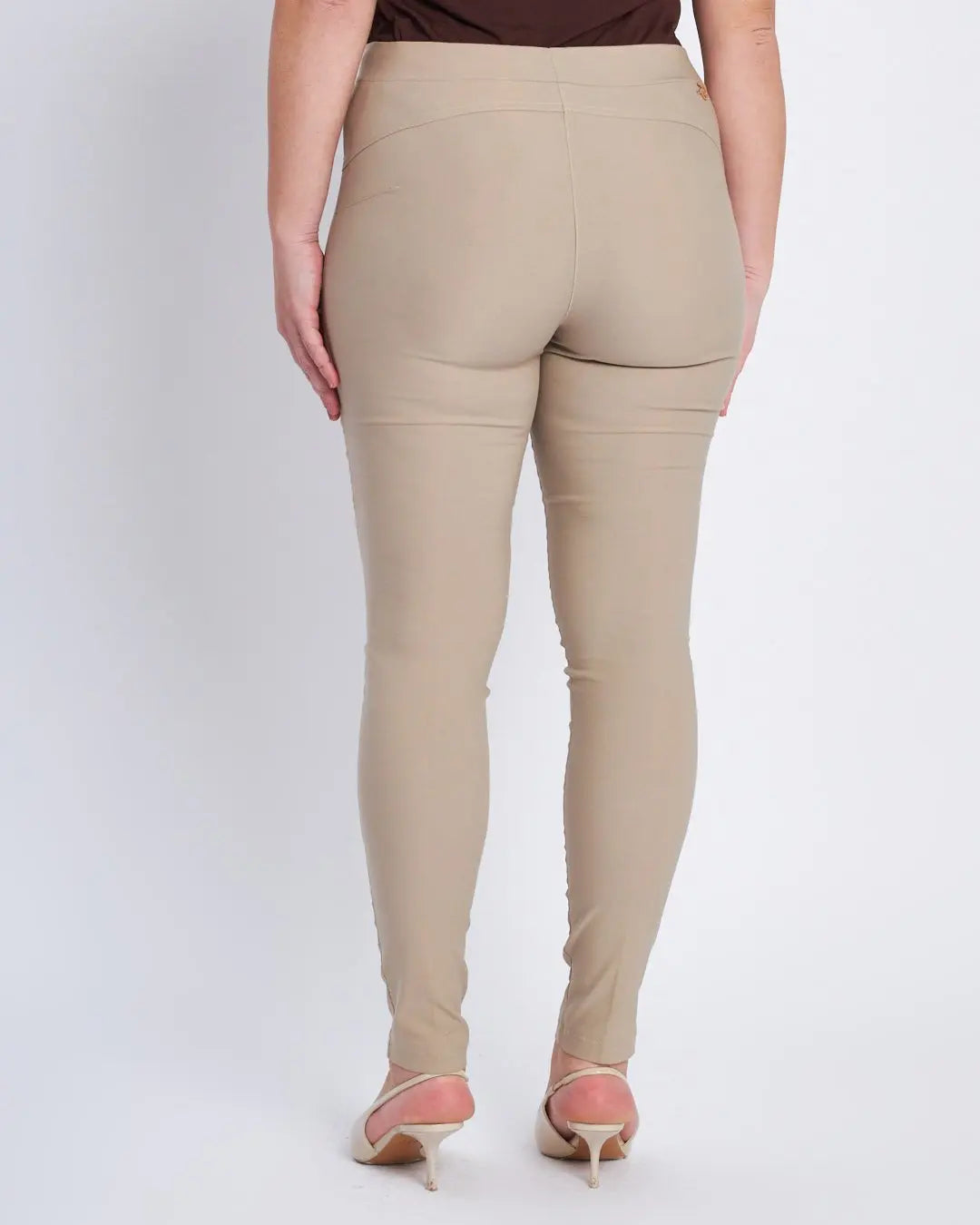 Pantalone skinny con taglio push-up BEIGE DORABELLA PIU'