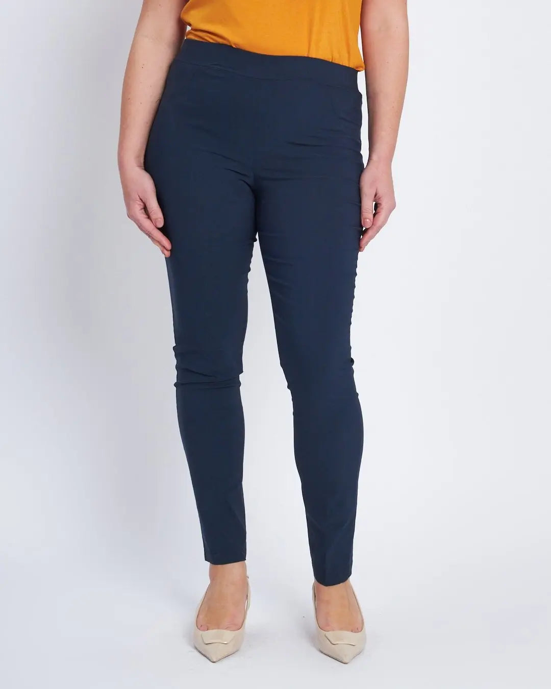 Pantalone skinny con taglio push-up BLU DORABELLA PIU' 49