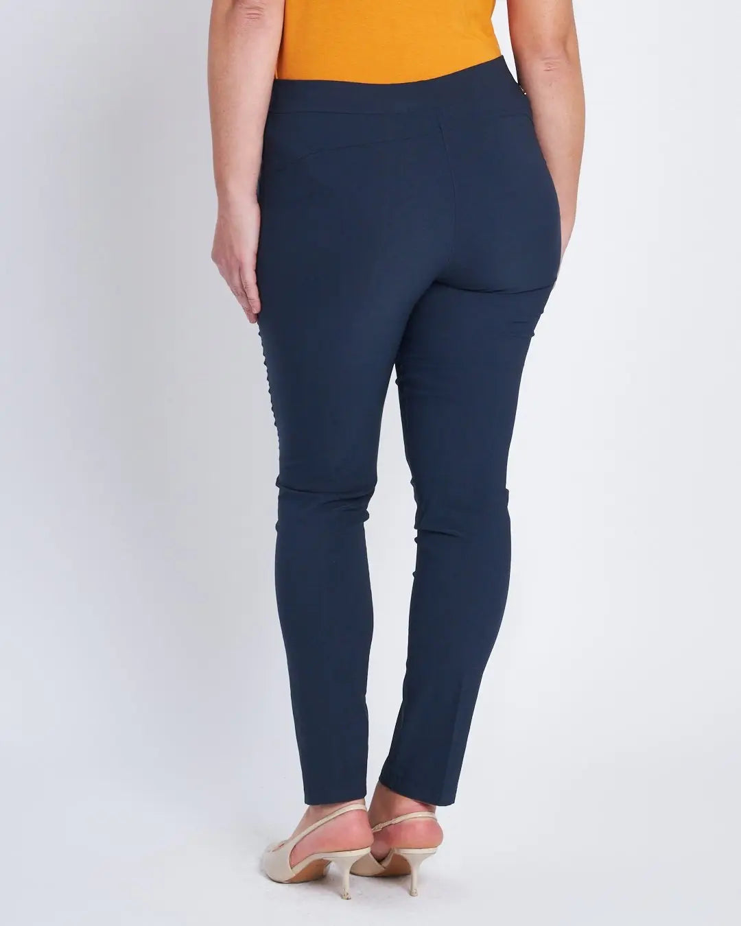 Pantalone skinny con taglio push-up BLU DORABELLA PIU'