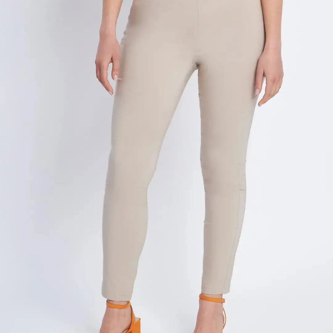 Pantalone skinny in tessuto stretch BEIGE DORABELLA EASY XXL