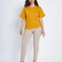 Pantalone skinny in tessuto stretch BEIGE DORABELLA EASY
