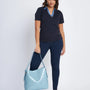 Pantalone skinny in tessuto stretch BLU DORABELLA EASY