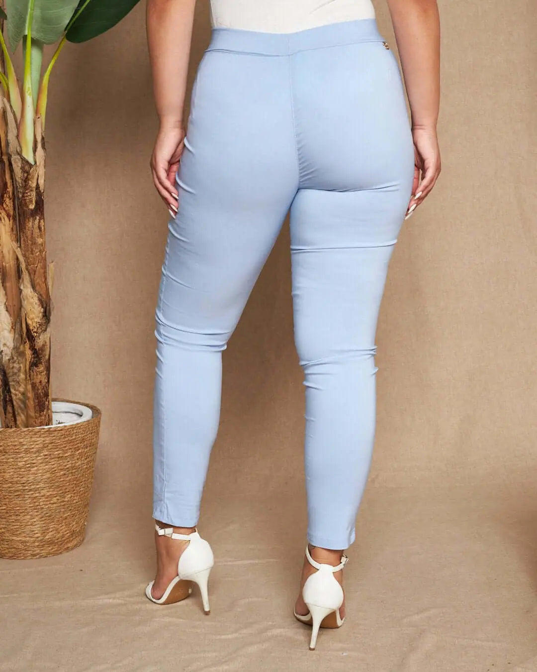 Pantalone skinny in tessuto stretch CELESTE DORABELLA EASY