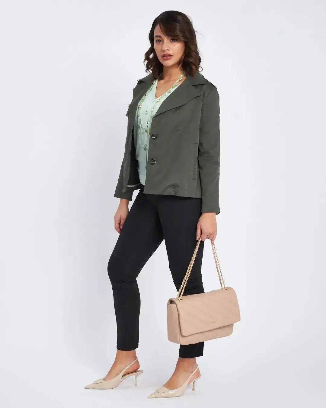 Pantalone skinny in tessuto stretch DORABELLA EASY