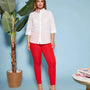 Pantalone skinny in tessuto stretch DORABELLA EASY