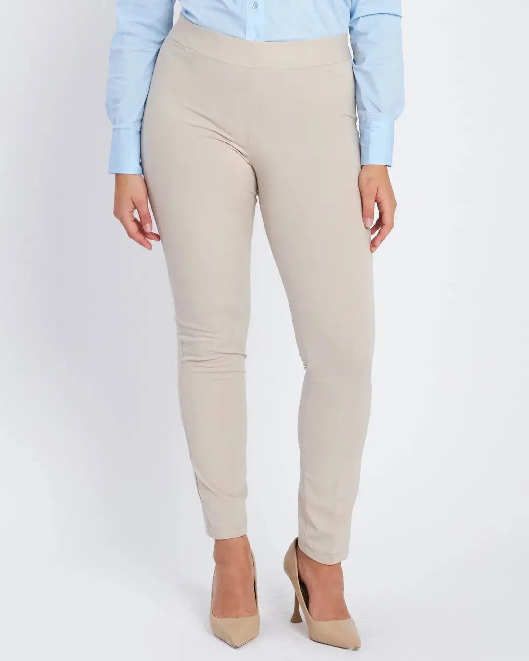 Pantalone skinny in tessuto stretch SABBIA DORABELLA EASY XXL