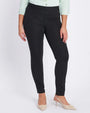 Pantalone skinny in tessuto stretch NERO DORABELLA EASY XXL