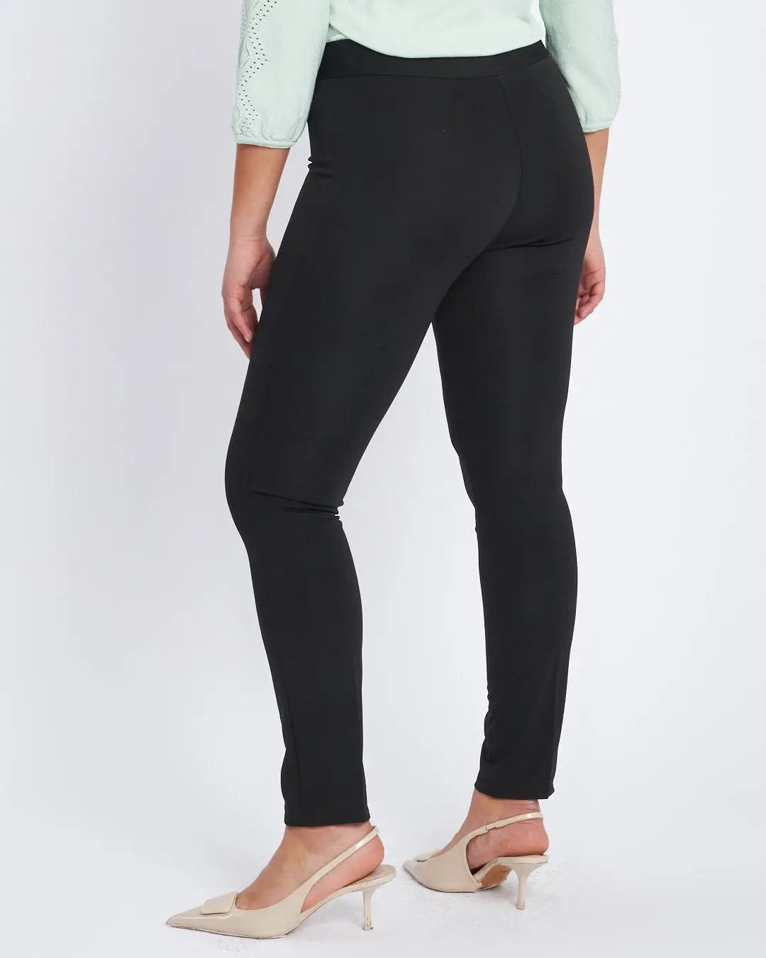 Pantalone skinny in tessuto stretch NERO DORABELLA EASY