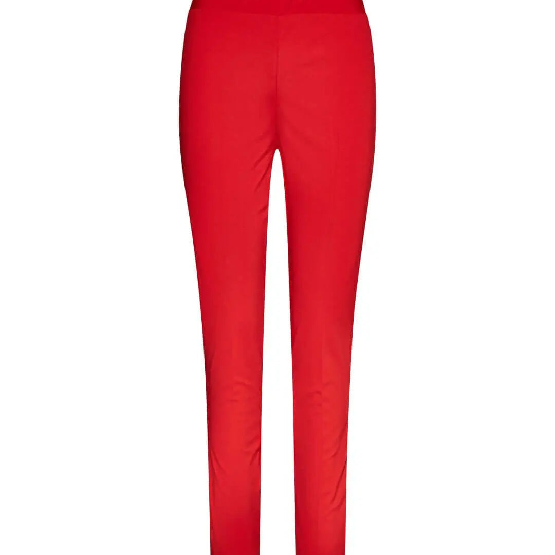 Pantalone skinny in tessuto stretch ROSSO DORABELLA EASY XXL