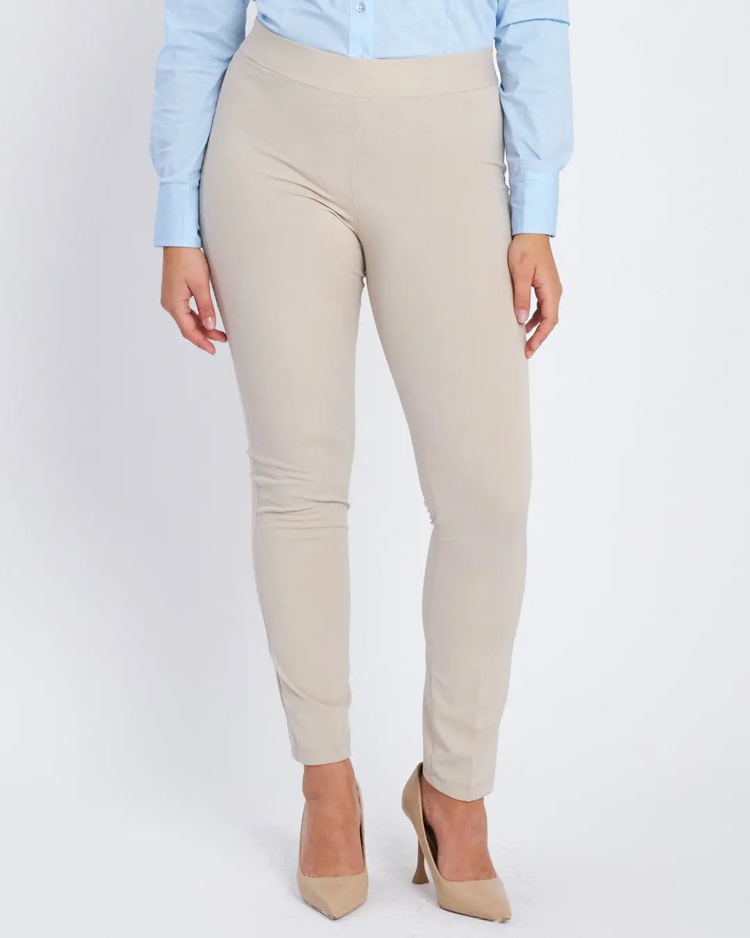 Pantalone skinny in tessuto stretch SABBIA DORABELLA EASY XXL