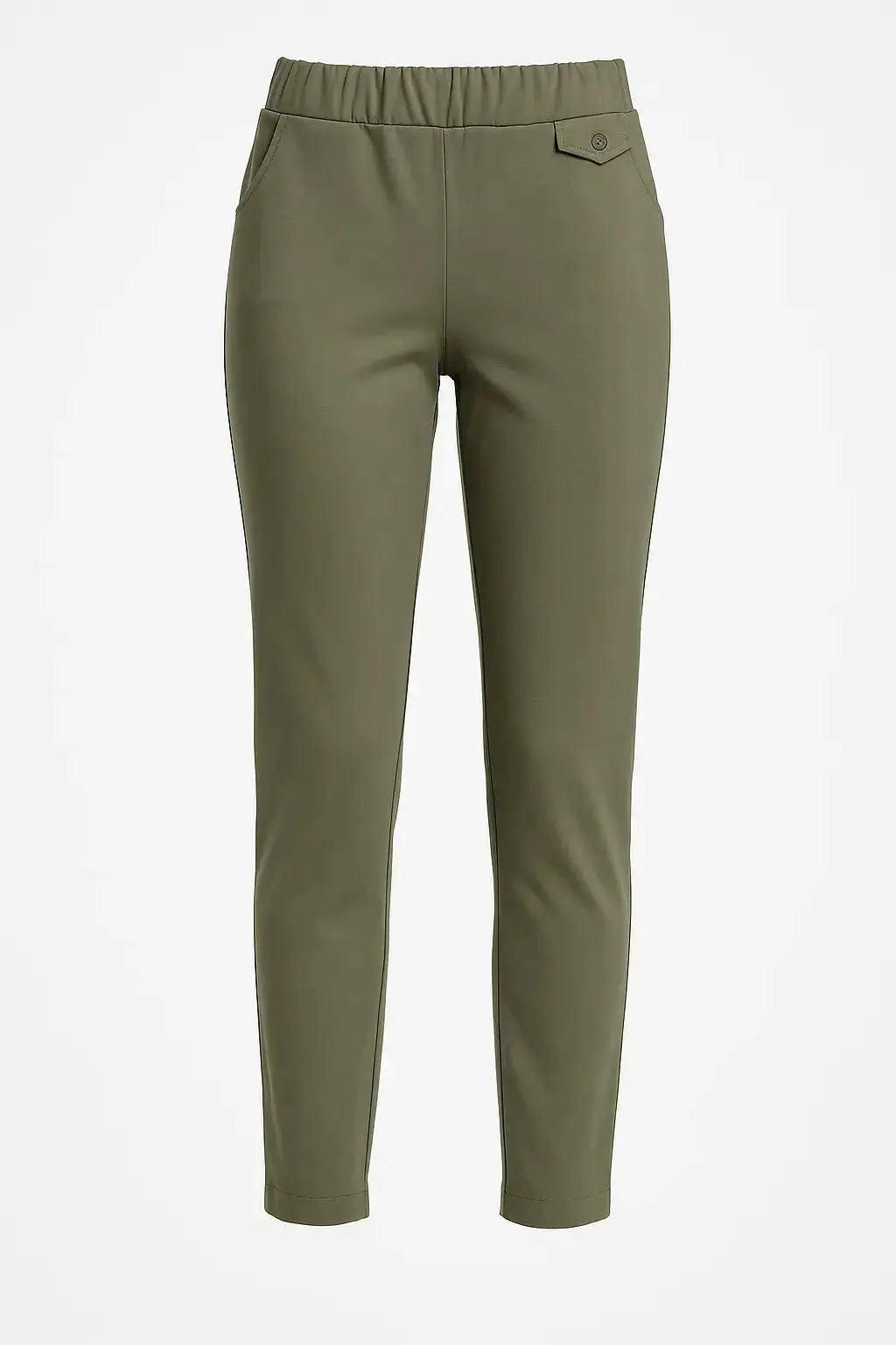 Pantalone skinny in twill di misto cotone elasticizzato DORABELLA