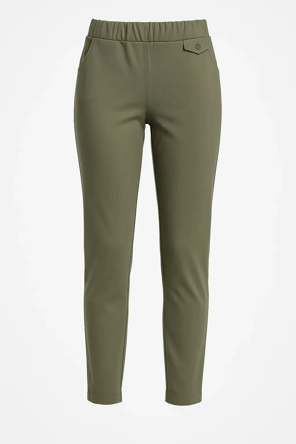 Pantalone skinny in twill di misto cotone elasticizzato DORABELLA