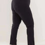 Pantalone skinny in twill di misto cotone elasticizzato tinta unita con tasche DORABELLA PIU'