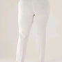 Pantalone skinny in twill di misto cotone elasticizzato tinta unita con tasche DORABELLA PIU'