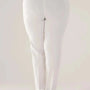 Pantalone skinny in twill di misto cotone elasticizzato tinta unita con tasche DORABELLA PIU'