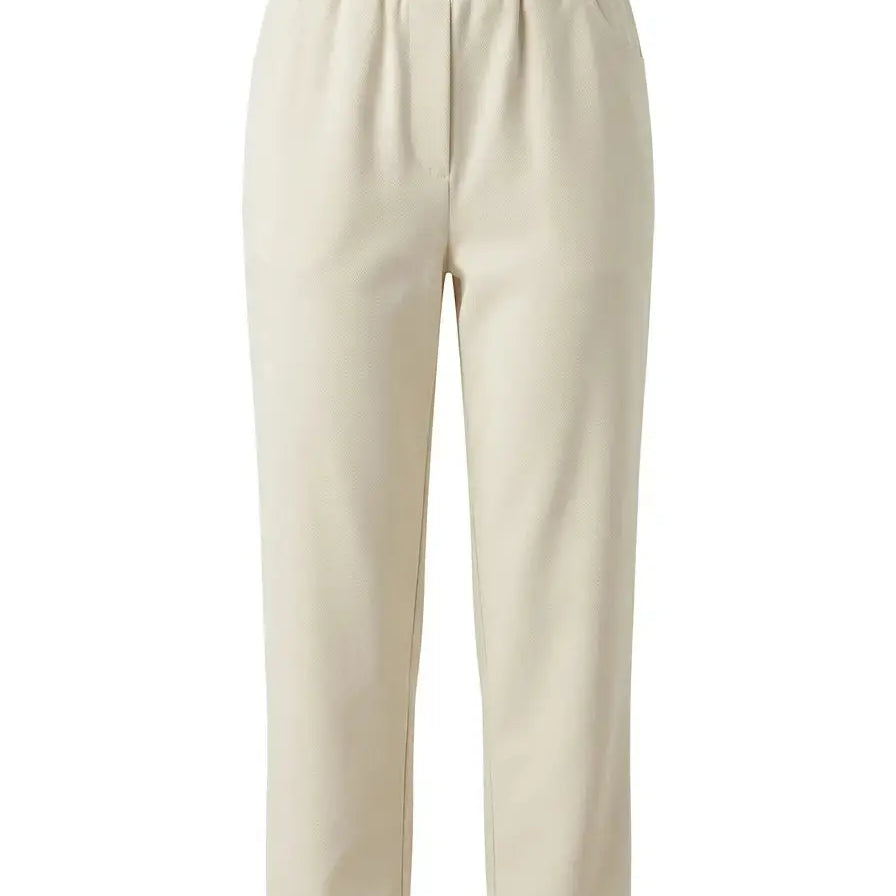 Pantalone skinny in twill di misto cotone elasticizzato tinta unita con tasche DORABELLA PIU'