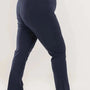 Pantalone skinny in twill di misto cotone elasticizzato tinta unita con tasche. BLU DORABELLA PIU'