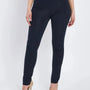 Pantalone slim con taglio push-up e bottoni BLU DORABELLA 54