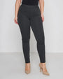Pantalone slim viscosa con carré posteriore ANTRACITE DORABELLA 54