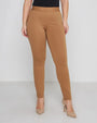 Pantalone slim viscosa con carré posteriore CAMMELLO DORABELLA 54