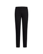 Pantalone slim viscosa con carré posteriore NERO DORABELLA