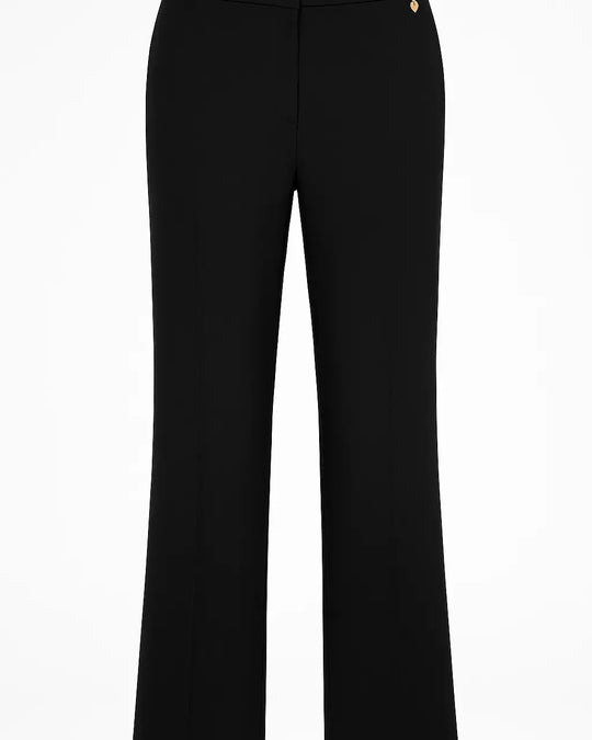 Pantalone tinta unita a zampetta DORABELLA PIU'