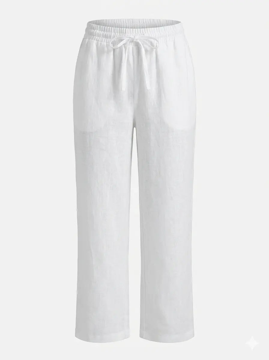 Pantaloni 100% lino DORABELLA