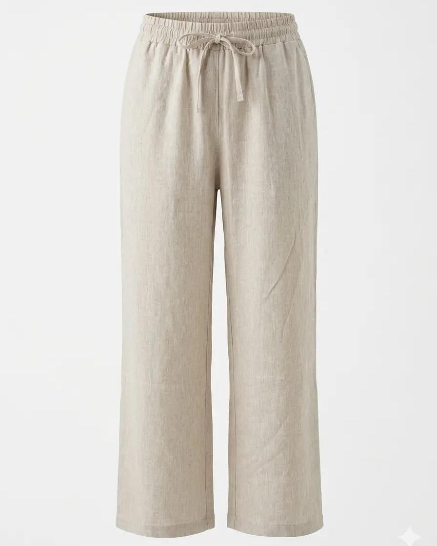 Pantaloni 100% lino DORABELLA