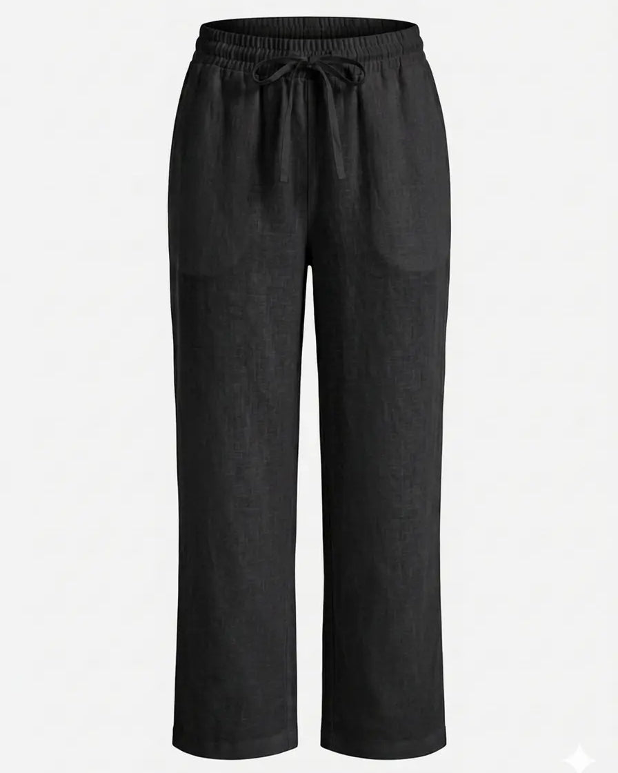 Pantaloni 100% lino DORABELLA