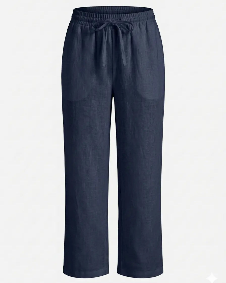 Pantaloni 100% lino DORABELLA