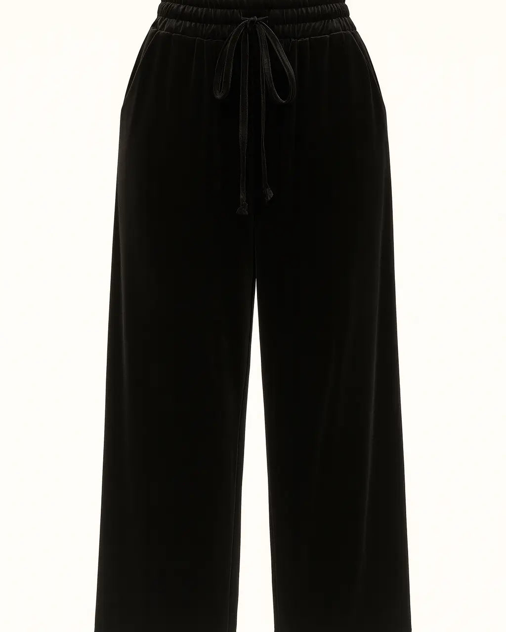 Pantaloni a Gamba Larga con Coulisse IRONICA Taglia unica (44/46 o M/L) / Nero