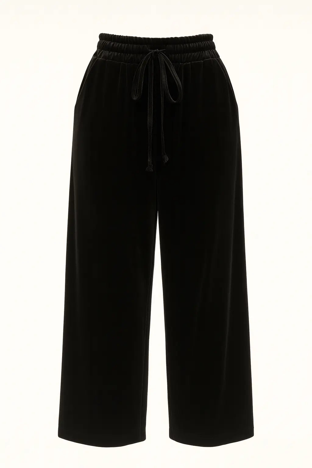 Pantaloni a Gamba Larga con Coulisse IRONICA Taglia unica (44/46 o M/L) / Nero