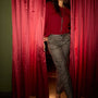 Pantaloni a gamba dritta in check ricamato ARGENTO DORABELLA