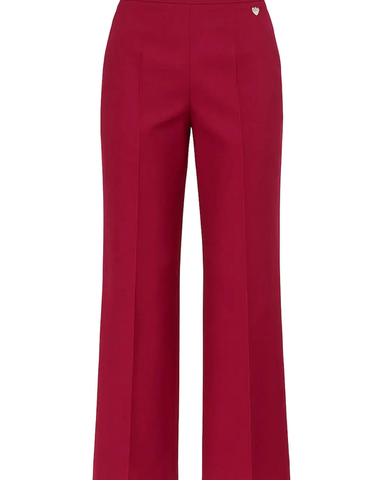 Pantaloni ampi in misto lino e viscosa DORABELLA