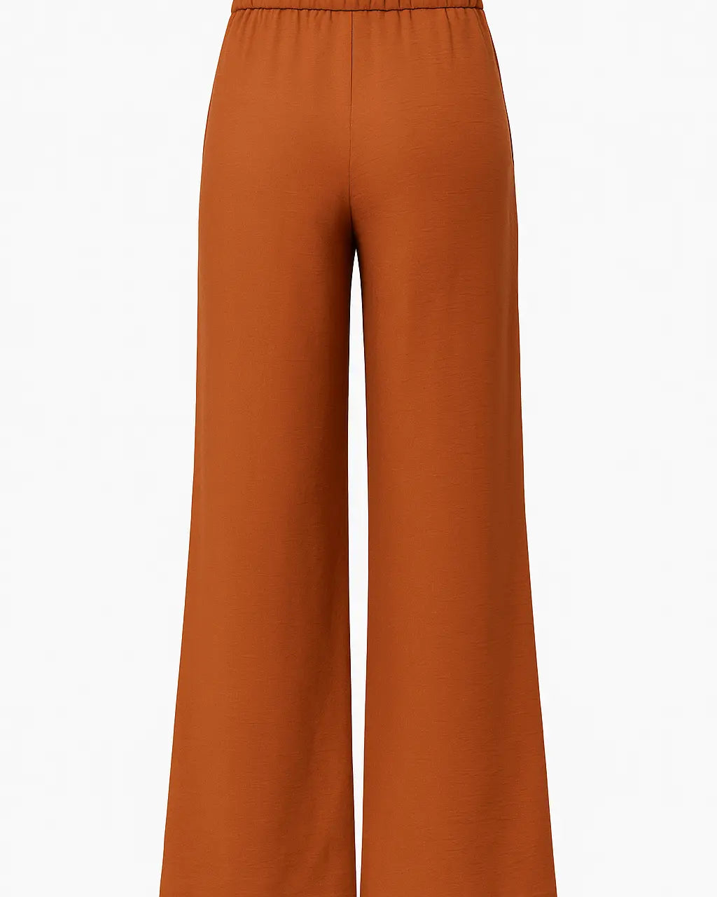 Pantaloni ampi in viscosa con retro bustino elastico DORABELLA