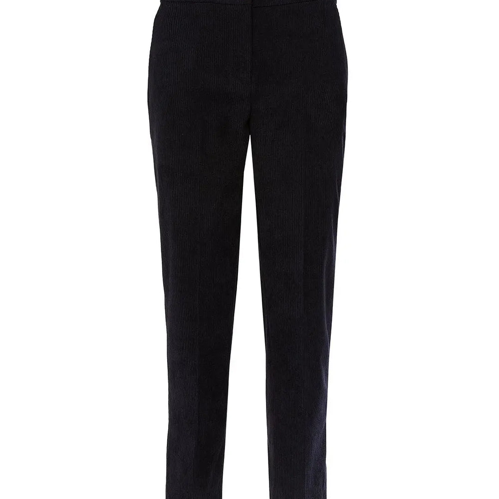 Pantaloni chino in velluto a coste BLU DORABELLA 50