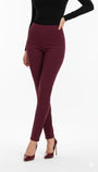 Pantaloni con bustino e vita elastica BORDEAUX DORABELLA EASY